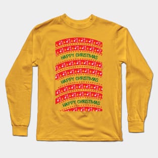 Christmas, christmas drawing t-shirt Long Sleeve T-Shirt